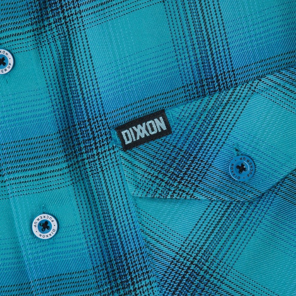 DIXXON Flannel POSEIDON'S KISS Men's Flannel Shirt L Tall - Picture 3 of 9